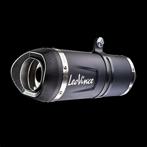 Leovince Lv One Evo Black Edition Stainless Steel LeoVince