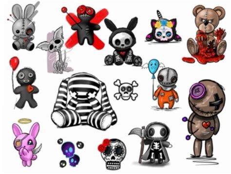 Voodoo Doll Sketches