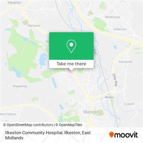 How To Get To Ilkeston Community Hospital Ilkeston In Erewash By Bus