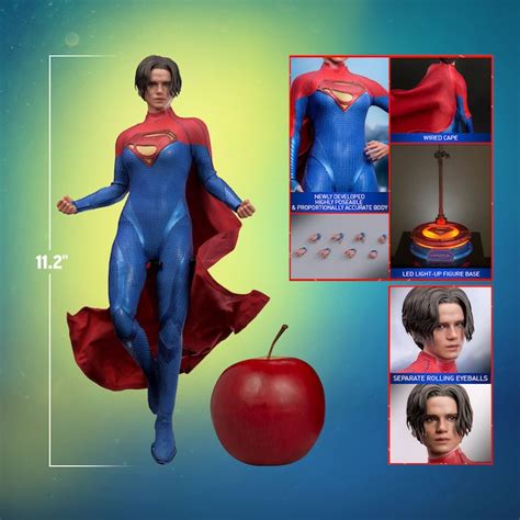 The Flash Supergirl Sixth Scale Figure By Hot Toys Superman Homepage