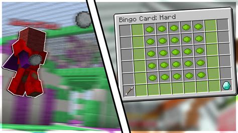 I Completed The Hypixel Holiday Bingo Hard Mode Youtube