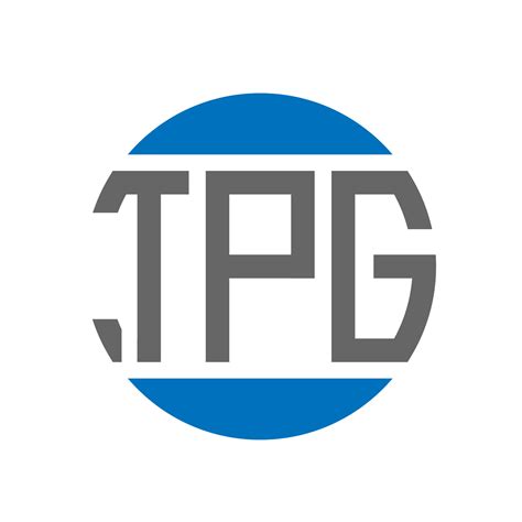 TPG letter logo design on white background. TPG creative initials ...