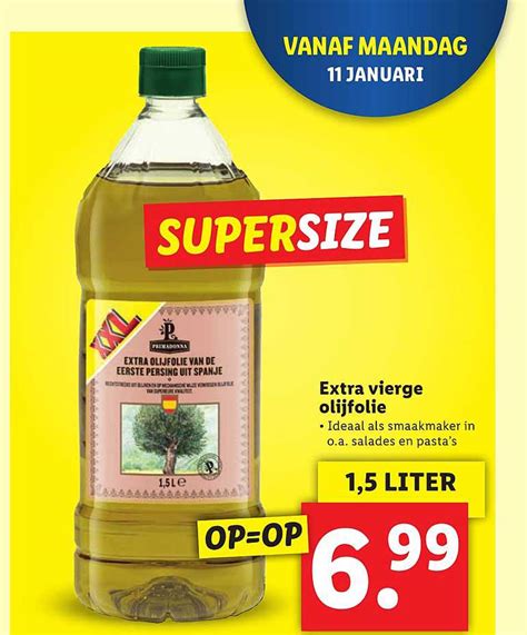 Extra Vierge Olijfolie Aanbieding Bij Lidl Folders Nl