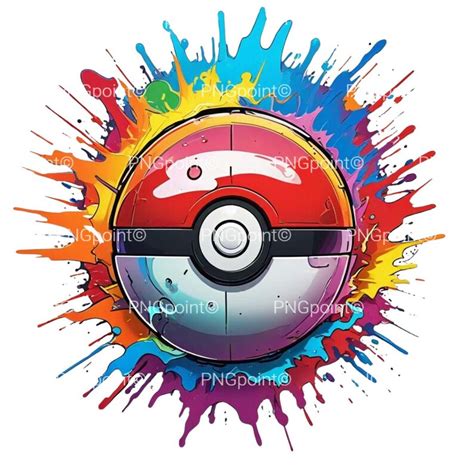 Rainbow Poke Ball Image Bundle Poke Ball Png Poke Ball Svg