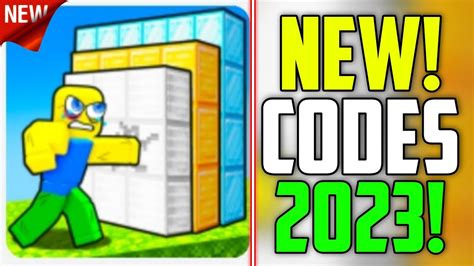 ALL NEW WORKING CODES FOR PUNCH WALL SIMULATOR 2023 ROBLOX PUNCH WALL