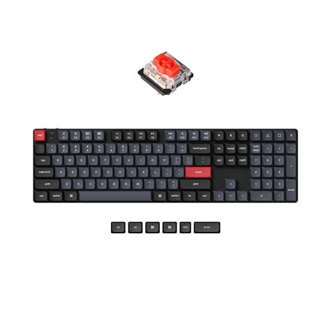 Buy Keychron K Pro Hot Swappable Ultra Slim Custom Mechanical Keyboard Rgb Full Size Qmk Via