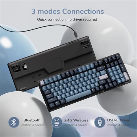 Mua Rk Royal Kludge Rk Mechanical Gaming Keyboard Triple Mode G Bt Usb C Keys Hot