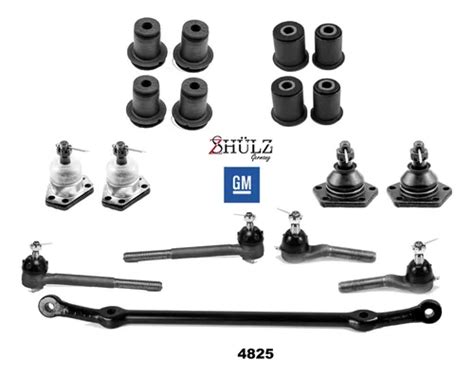 Kit Rotulas Bujes Terminales Barra Gm S10 Blazer Jimmy 4x4 Meses Sin