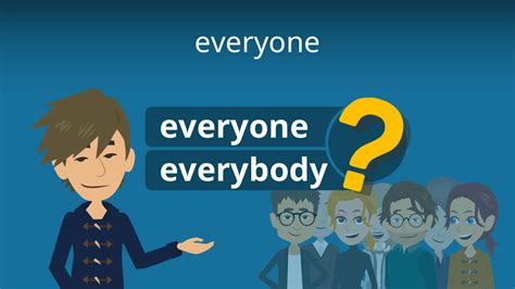 everyone • Bedeutung & Verwendung · [mit Video]