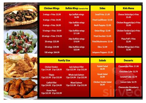 New York Fish And Chicken Gyro Menu In Belleville Illinois