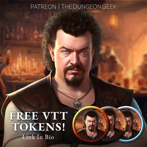 Popdandd Human Rogue Danny Mcbride Vtt Character Tokens The