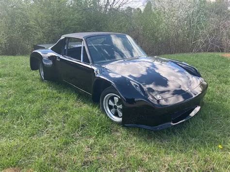 Porsche 914 6 Race Car Rolling Chassis With Ultrawide Sheridan Body Kit