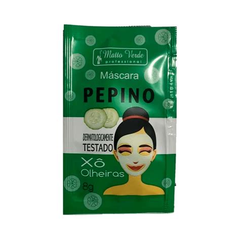 Máscara Facial Matto Verde Vitamina C Pura Sachê 8gr Cigana Beleza