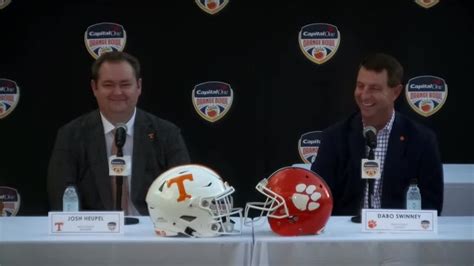 Clemson S Dabo Swinney Previews Orange Bowl The State