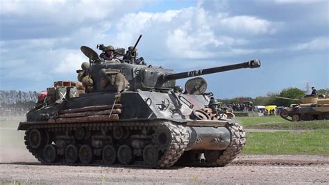 Fury Sherman Tiger Day Xi Tank Museum Bovington Youtube