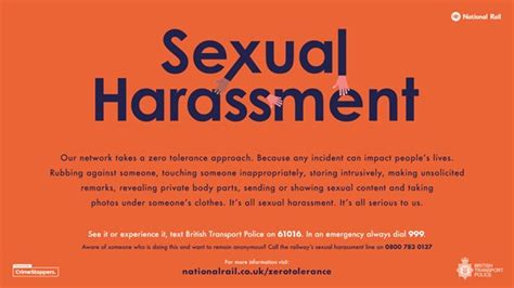 Rail Industry Campaign To Crack Down On Sexual Harassment