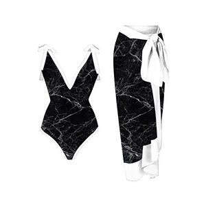 Kouzhaoa Costume Da Bagno Con Canottiera Costumi Mare Premaman Costumi E Copricostume Bikini