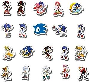 Amazon 20 PCS Stickers Pack Sonic Aesthetic Vinyl The Hedgehog