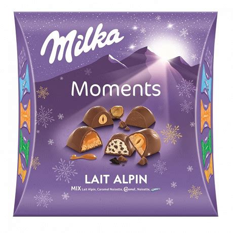 Milka Moments Lait Alpin 268g