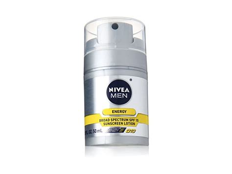 Nivea Men Energy Moisturizing Face Lotion Q10 Spf 15 17 Oz Bottle Ingredients And Reviews