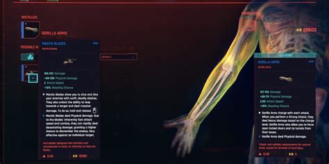 Arms: Cyberpunk 2077 Cyberware - EIP Gaming