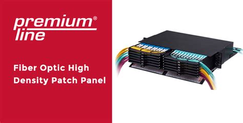 Premium Line Fiber Optic High Density Patch Panel