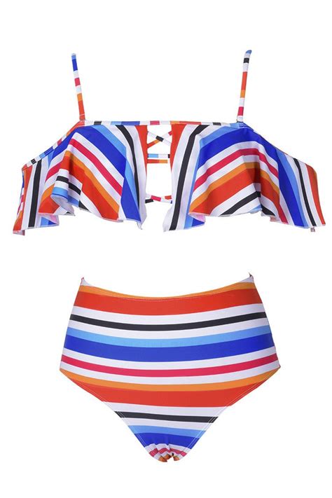 Stripe Adorer Bikini Set