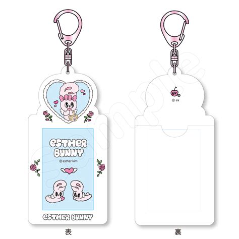 Esther Bunny PVCカードホルダー｜むにゅぐるみパティオ公式サイト
