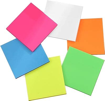 Amazon Avery Sticky Notes See Through X Inches Yellow