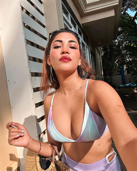 Shivani Singh Spicy Cleavage Exposed In Bikini Tops Glamsundari In