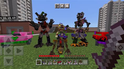 New Realistic FNAF SB Ruin DLC ADDON For Minecraft PE MOD FNAF SB