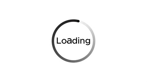 loading icon transparent stock video footage