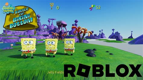 Battle For Bikini Bottom In Roblox BFBB Bob Pants YouTube