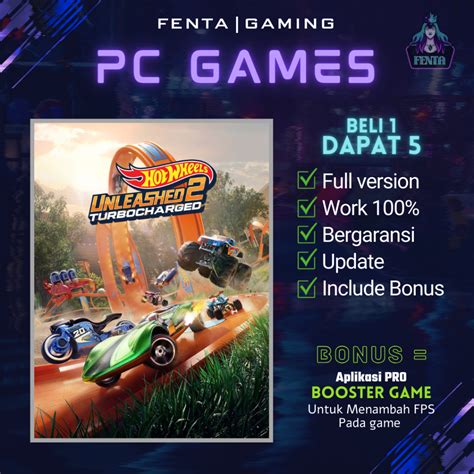 Jual Hot Wheels Unleashed Turbocharged Game Pc Game Laptop Shopee Indonesia
