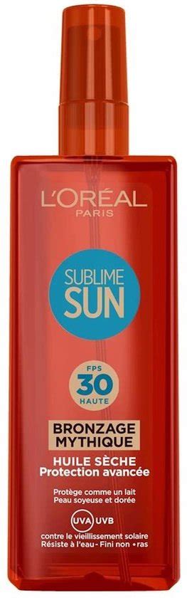 L’oréal Sublime Sun Oil Spray Spf30 150 Ml Bol