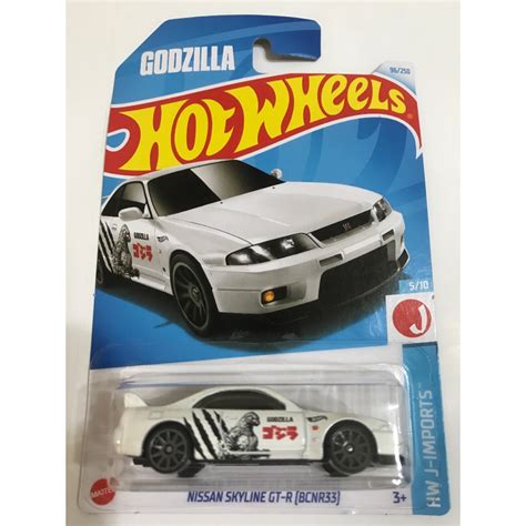 Hot Wheels Godzilla Nissan Skyline Gt R Bcnr