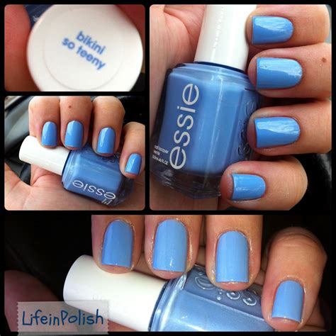 Life In Polish Nail Of The Day Essie S Bikini So Teeny
