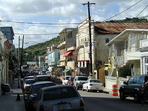 Image Street In Coamo Barrio Pueblo Puerto Rico