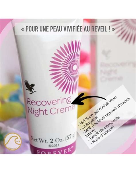 creme ressourcante nuit ref    aloe bien etre beaute