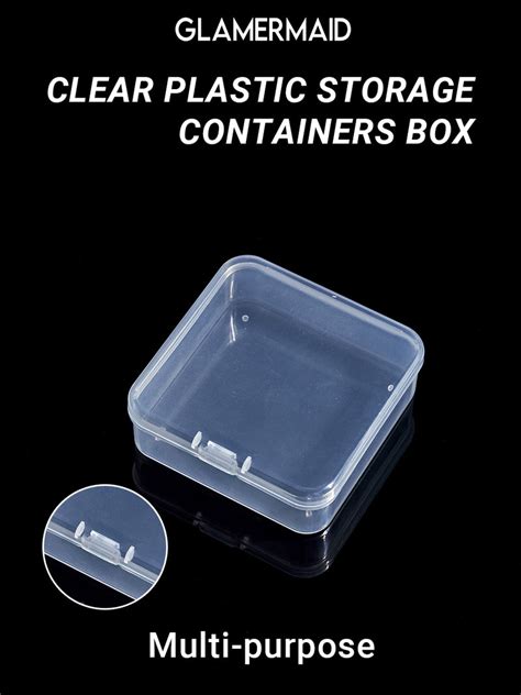 Clear Plastic Storage Containers Box – Glamermaid Glam