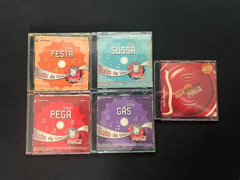 Mini Cds Coca Cola Capinha Coca Cola Usado Enjoei