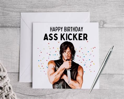 Walking Dead Birthday Card