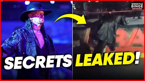 Biggest Wwe Secrets Exposed Youtube