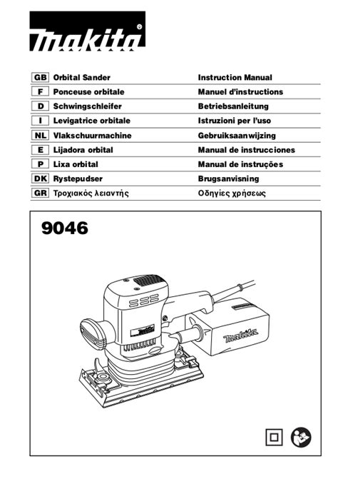 Makita 9046 User Manual