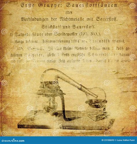 Old Chemistry Lab Grunge Background Stock Illustration Image 23100693