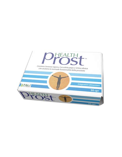 Integratori Per La Salute Intima Dell Uomo Health Prost Compresse