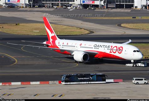 VH ZNJ Qantas Boeing 787 9 Dreamliner Photo By Charlie Chang ID