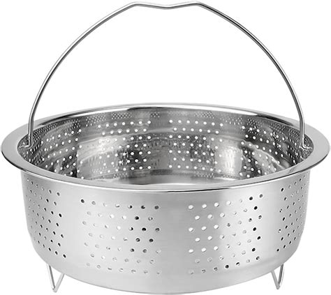 Lnq Luniqi Metal Steamer Insert Steaming Rack With Handle