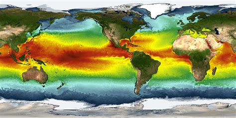 How are satellites used to observe the ocean?