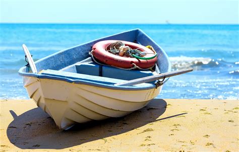 Wallpaper Sand Sea Beach Shore Boat Beach Sea Sand Fishing Boat